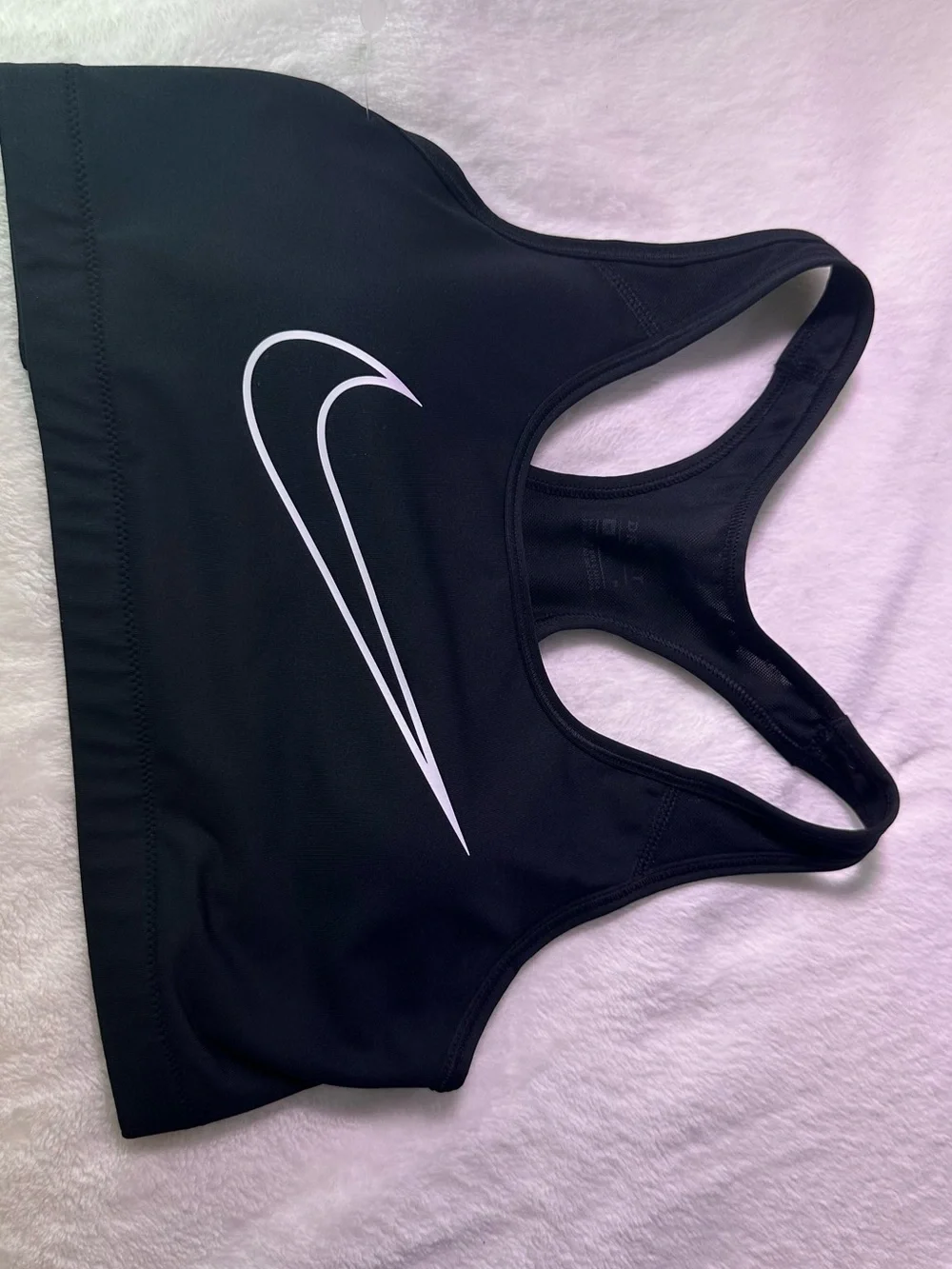 Nike Dri-FIT Black Racerback Sports Bra